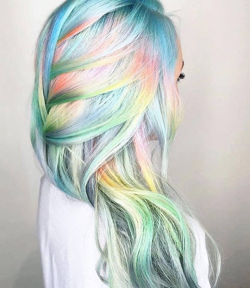 40 Iridescent Holographic Hair Coloring Ideas to Make Your Hair