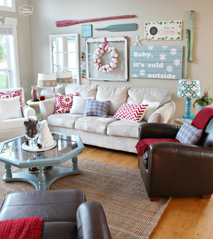 Decorating Living Room Ideas For Christmas