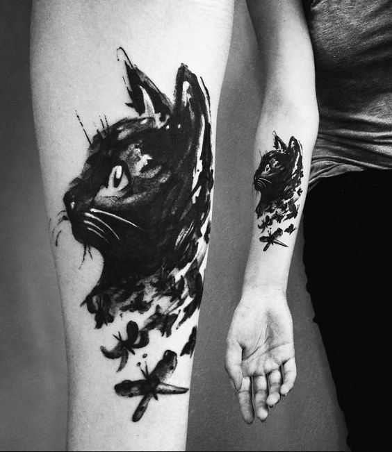 60 Inspiring Cat Tattoos Designs And Ideas For Cat Lovers