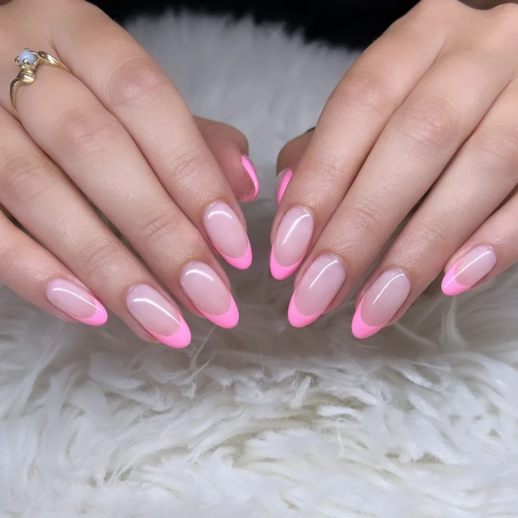 Light Pink French Tips