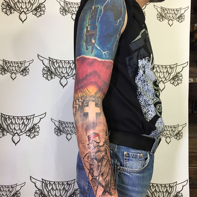 45 Artistically Express Yourself through Full Sleeve Tattoo Ideas