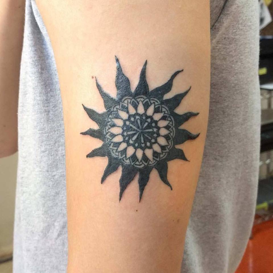 Sun Rays Tattoo