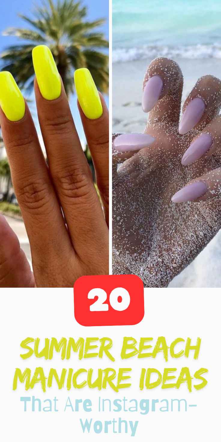 Summer Beach Manicure Ideas