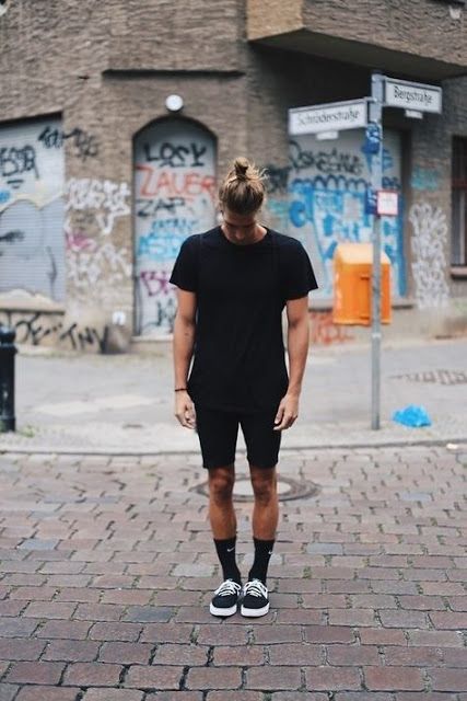 shorts with high top vans