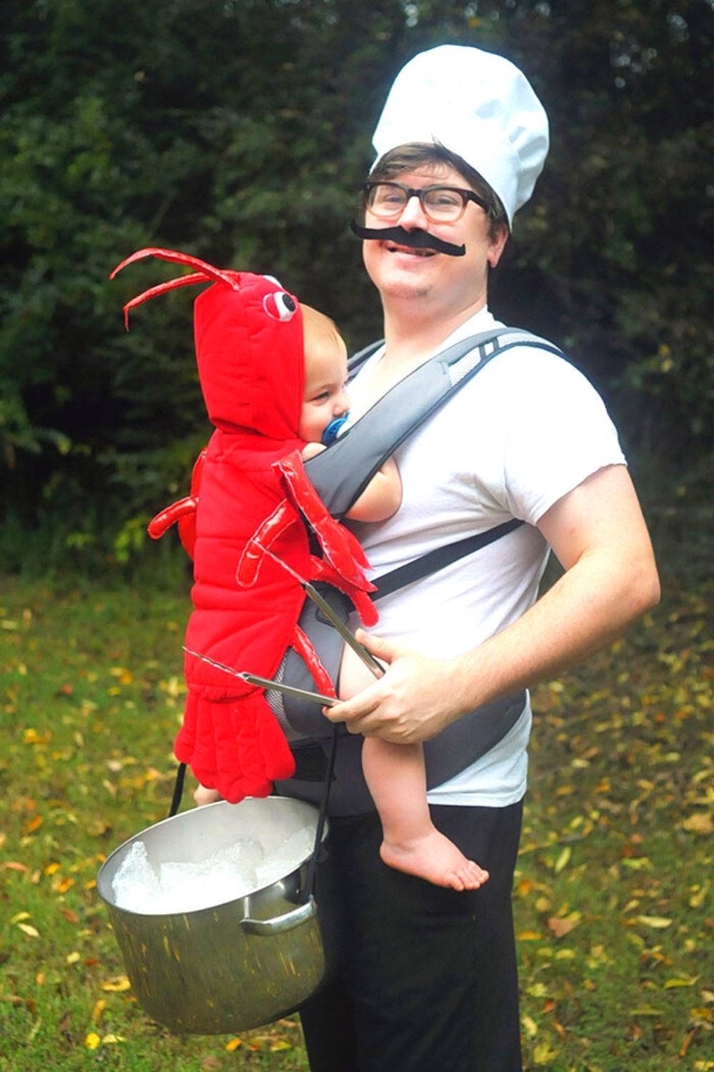 Chef And Lobster Halloween Costume.