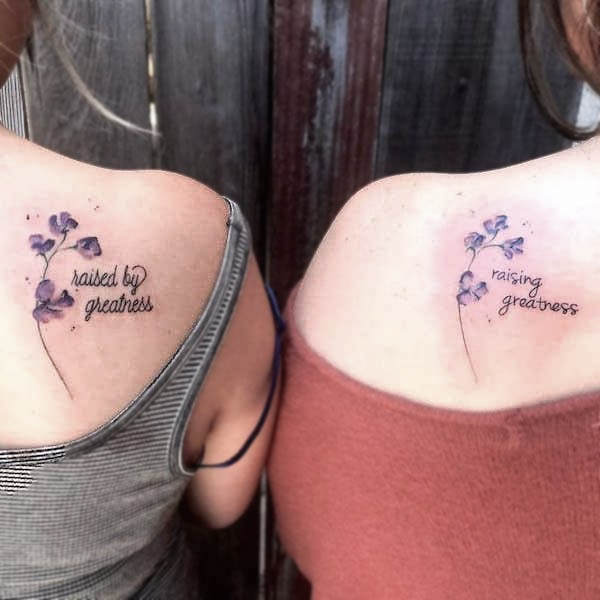 Meaningful quote tattoos on the back