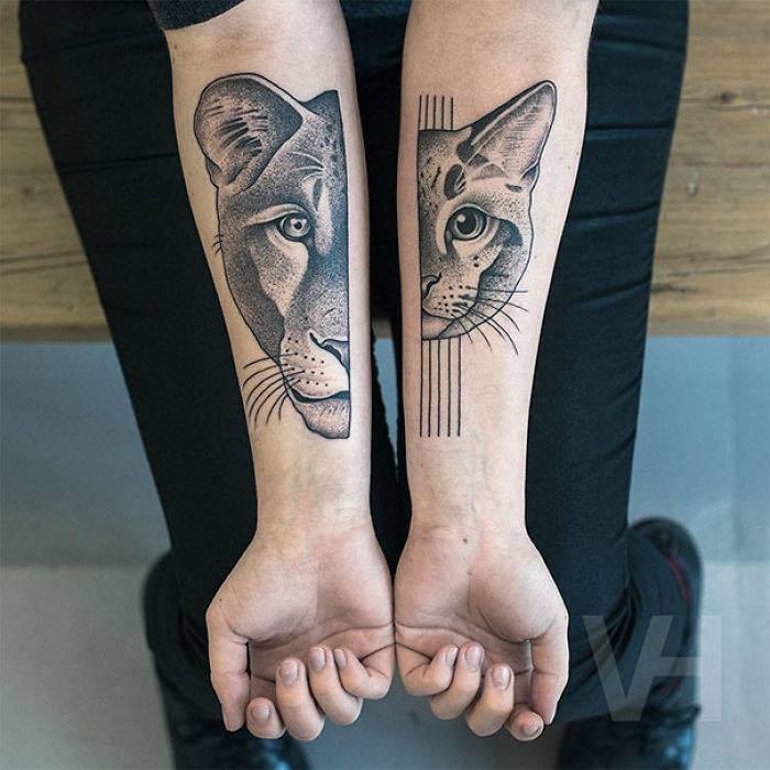 40 Perfectly Symmetrical Tattoo Designs You Must See Gravetics