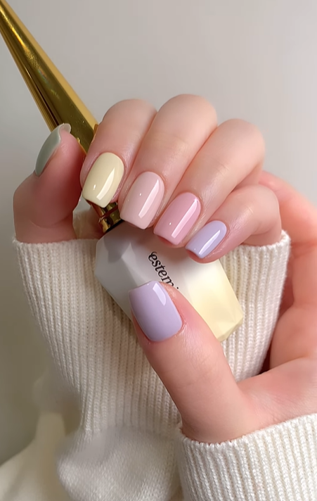 Pastel Summer Nails