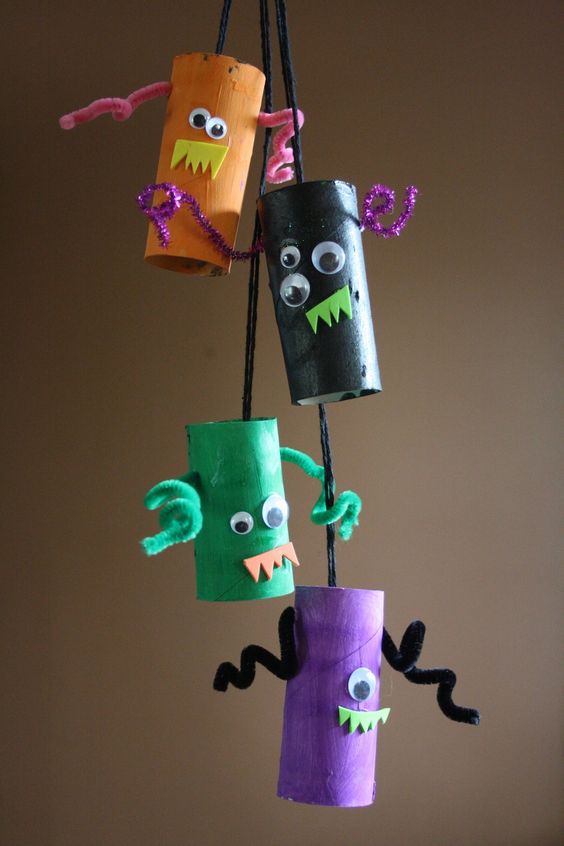 37 Unique And Cute DIY Halloween Crafts For Kids To Steal The Show