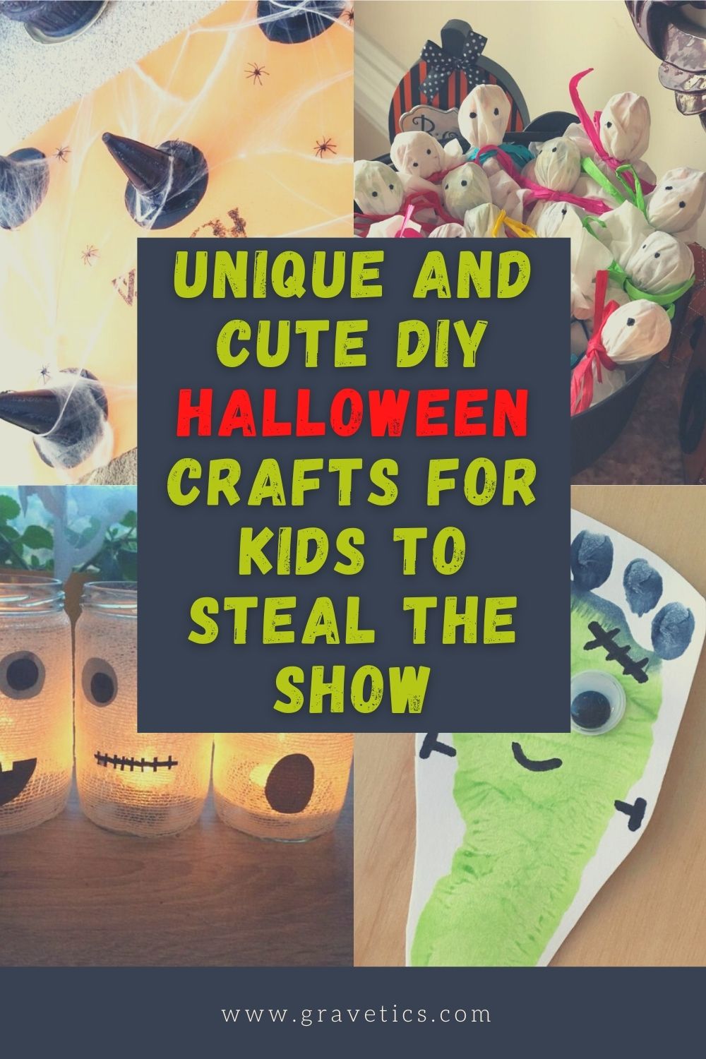 Unique And Cute Diy Halloween Crafts For Kids To Steal The Show