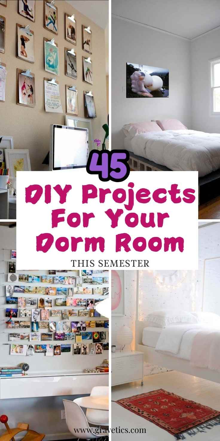 DIY Projects For Your Dorm Room