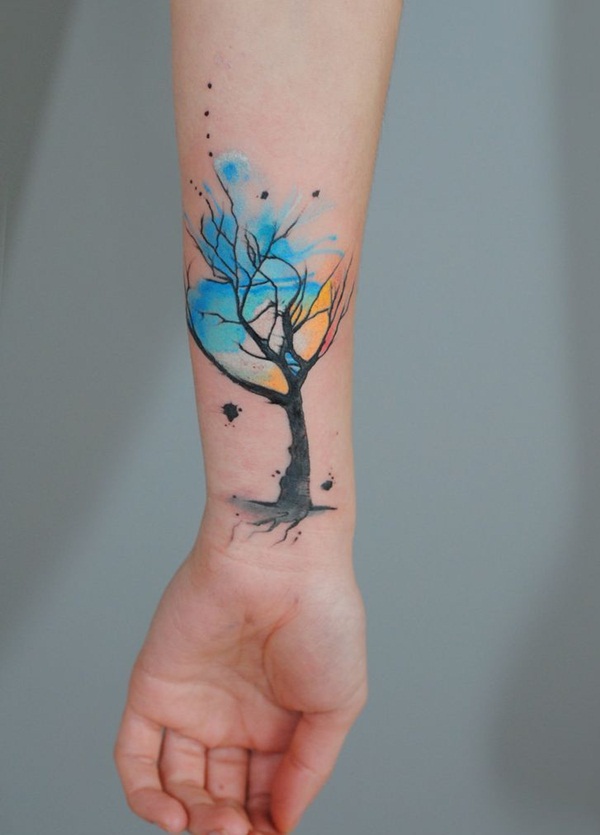 42 Simple yet Stylish Nature Tattoos for the Free Spirited Nature Junkie