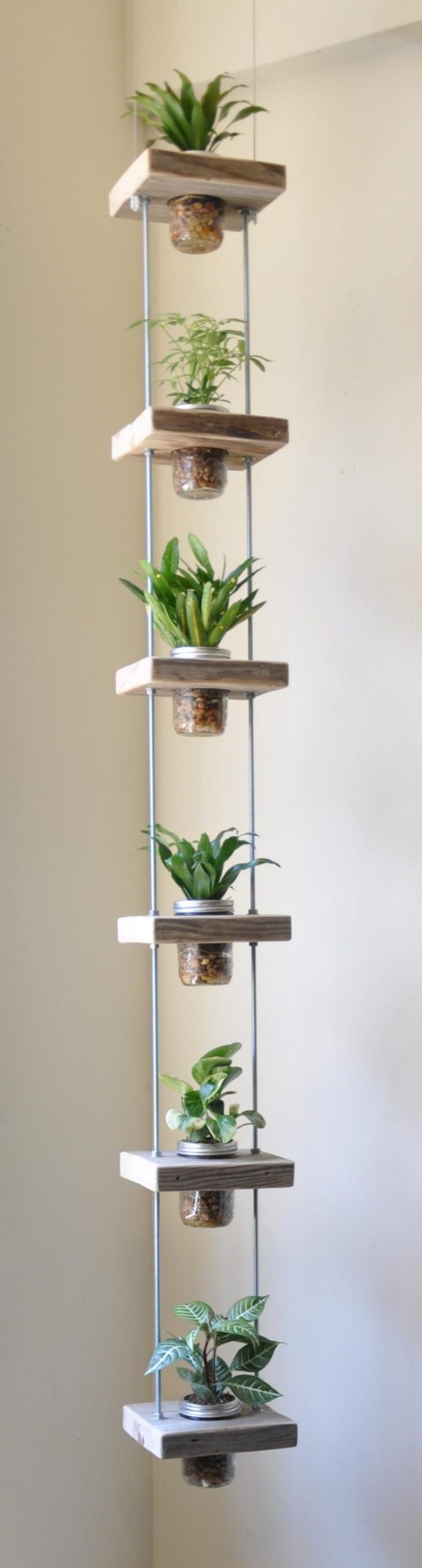 Vertical Indoor Herb Garden