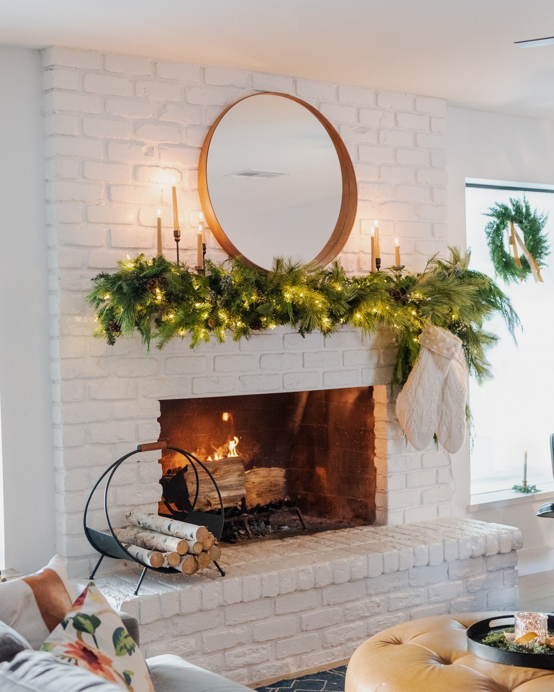 Cozy Minimalism Mantel