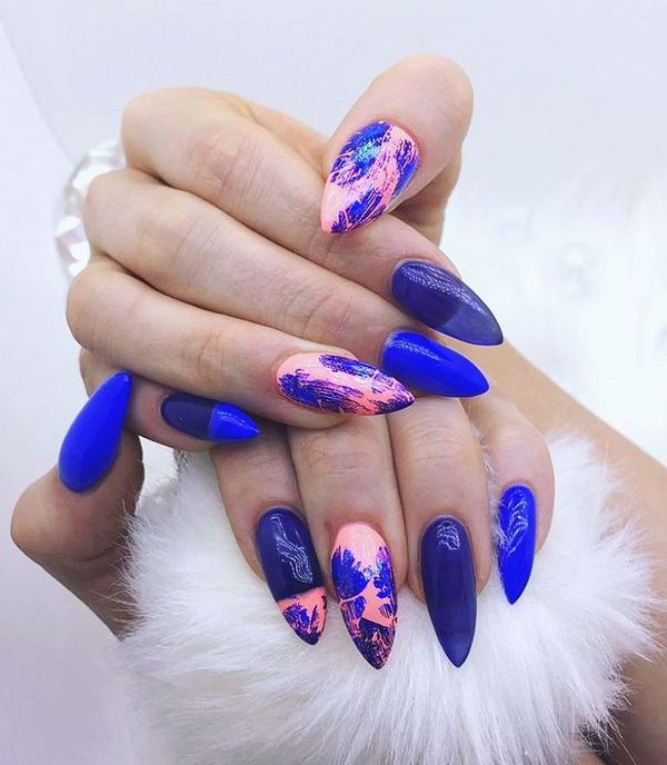 50 Creative Stiletto Nails Designs To Try Gravetics