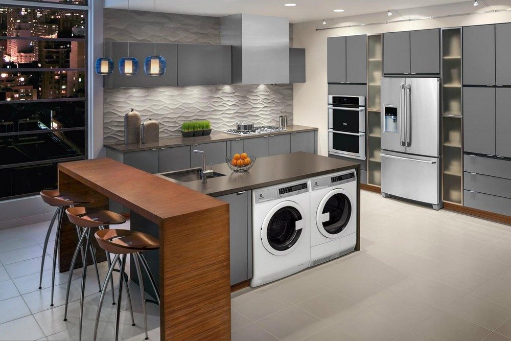 65 Best Ideas To Place Washing Machine In The Kitchen Gravetics