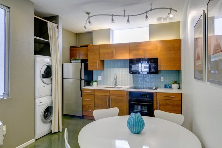 Where To Put Washing Machine In Small Kitchen