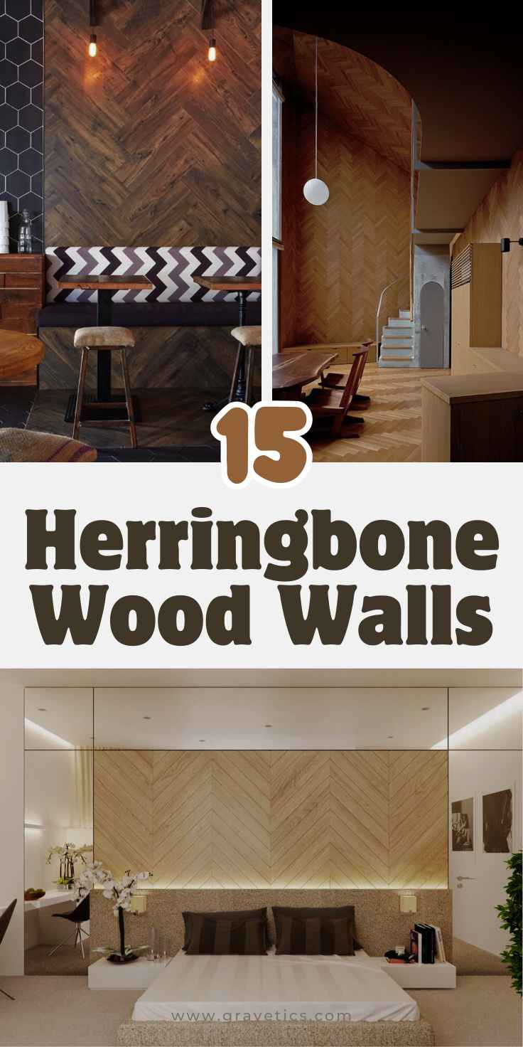 Herringbone Wood Walls