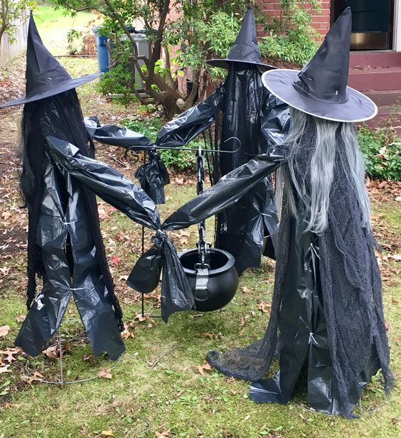 30 Creepy Witch Decorations - Make Your Home Spooky This Halloween!