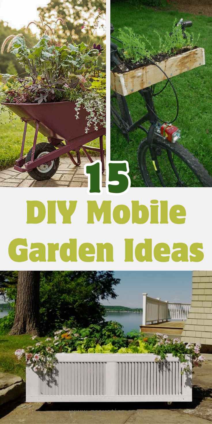 DIY Mobile Garden Ideas