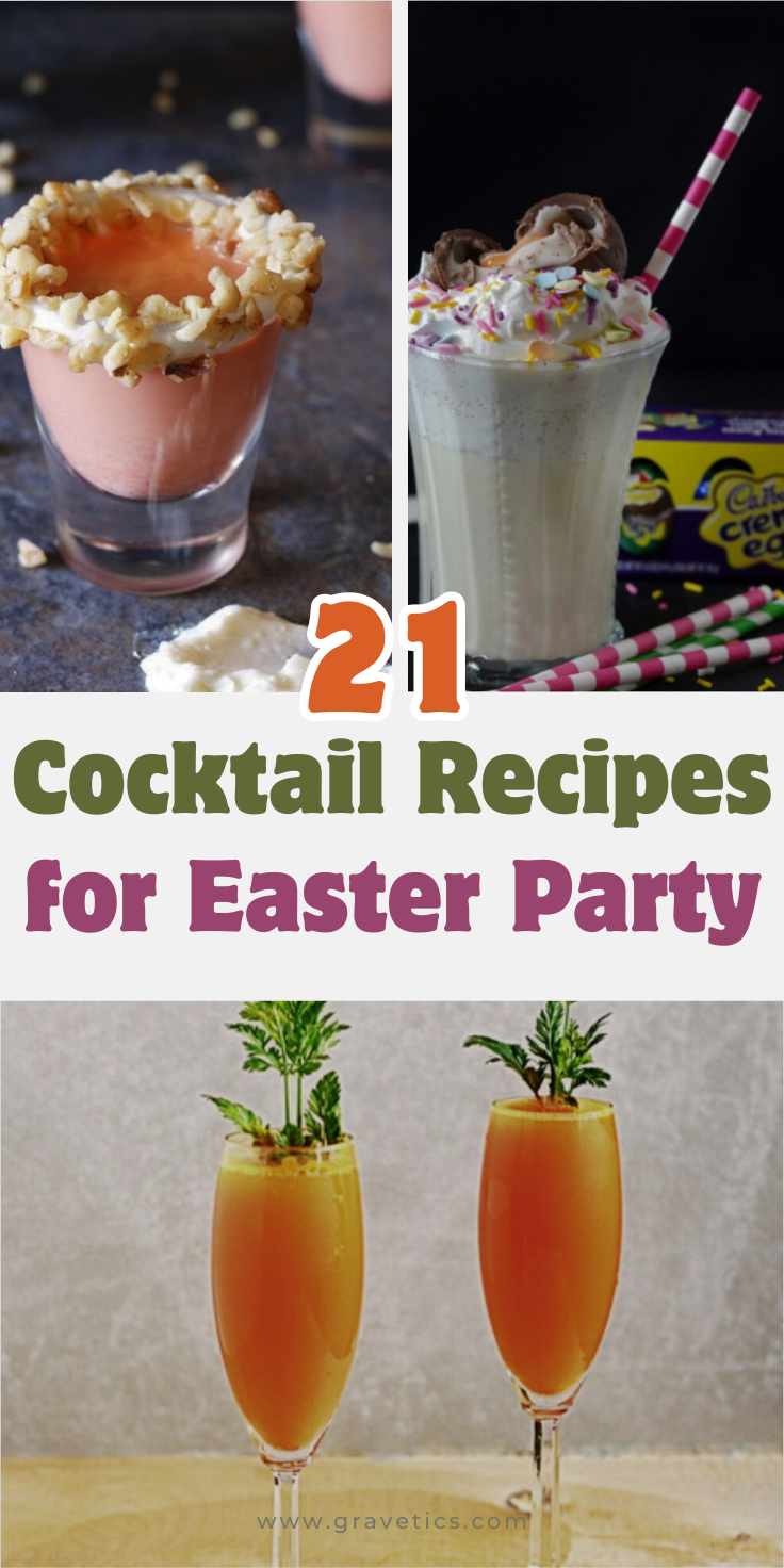 Cocktail Recipes for Easter Party