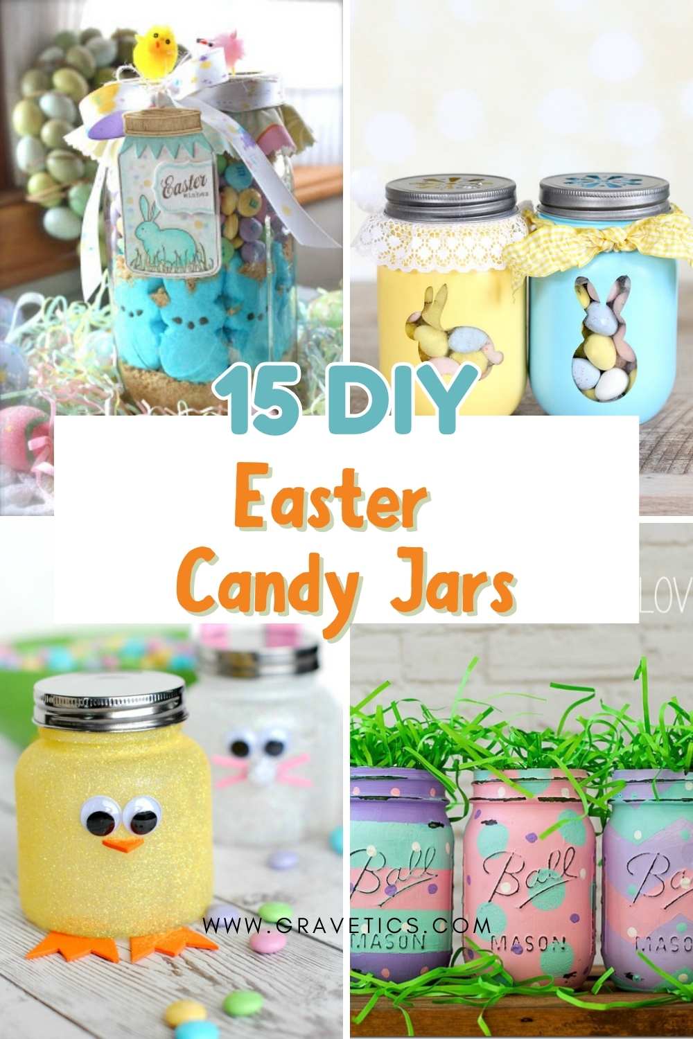 DIY Easter Candy Jars