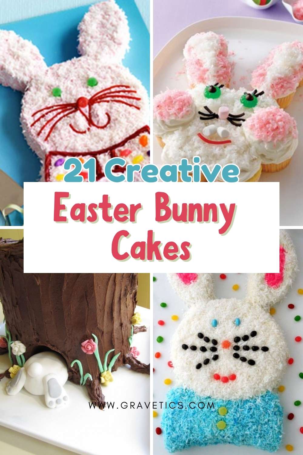 Easter Bunny Cakes