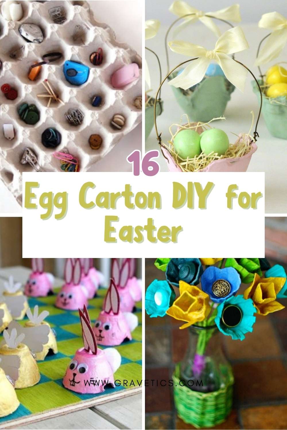 Egg Carton DIY for Easter