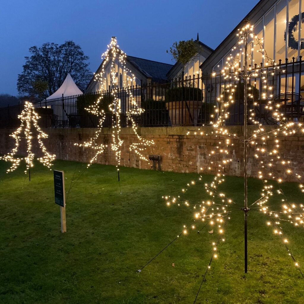 Outdoor LED Frame Trees