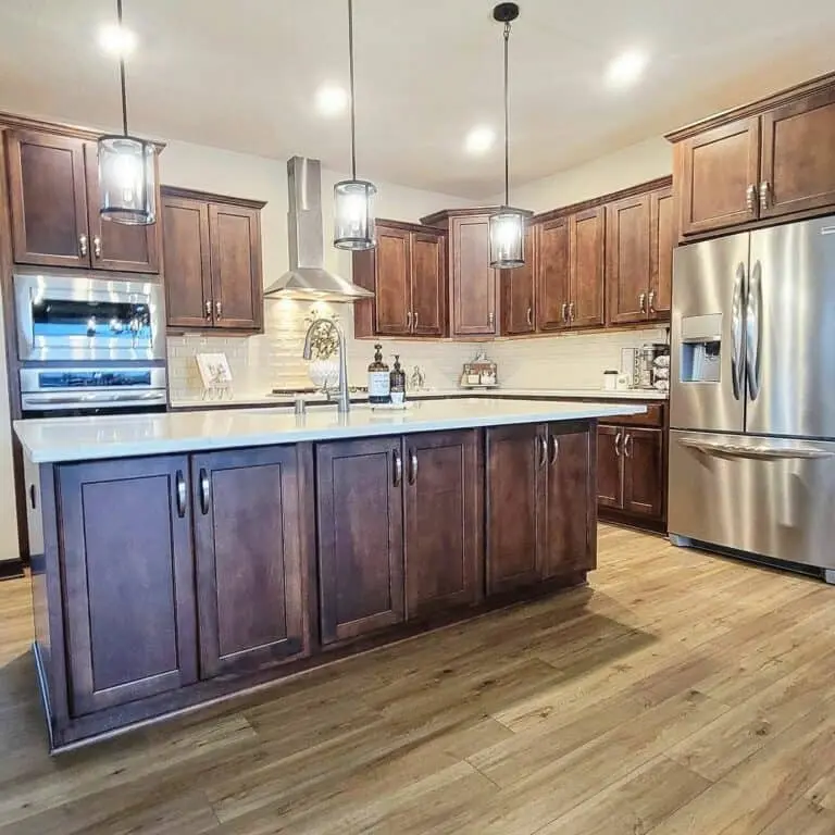 Dark Cabinetry With Modern Upgrades