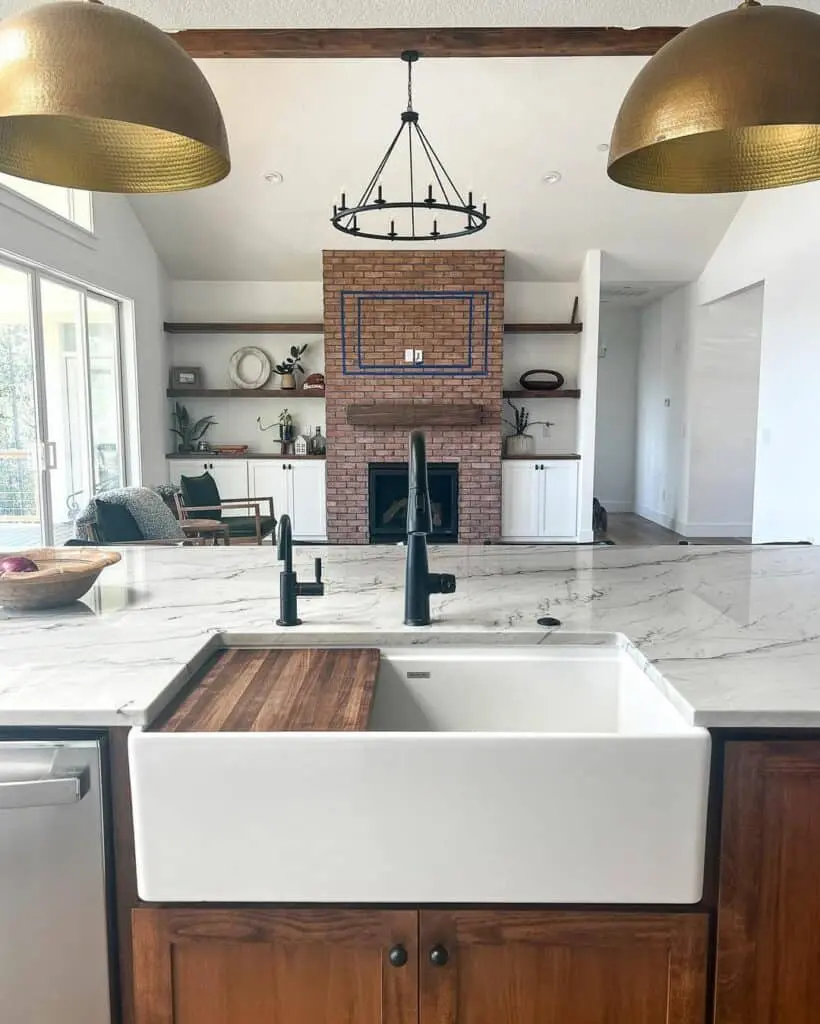 Elegant Kitchen With a View