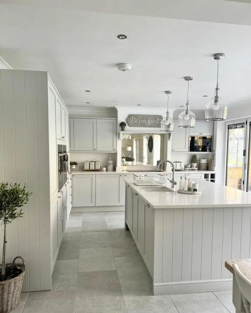 Light Gray Neutral Kitchen