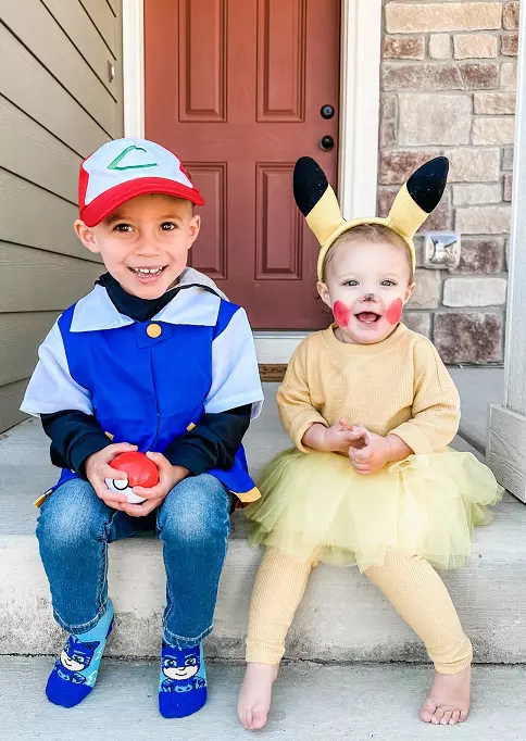 Ash and Pikachu