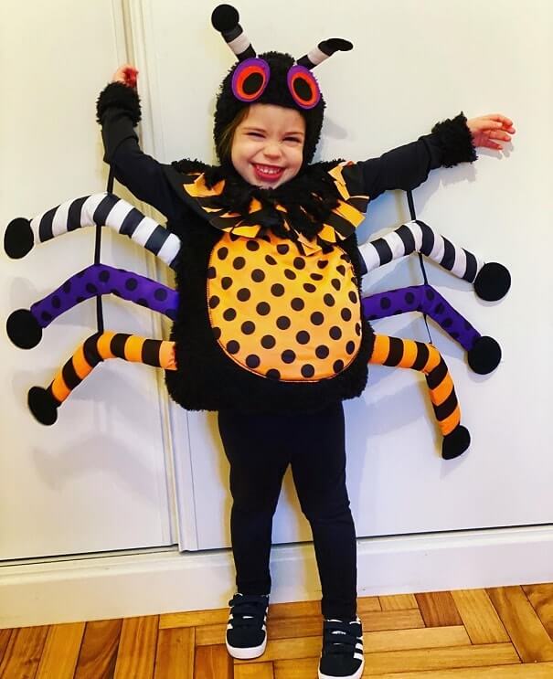 Cute Spider Costume for Toddlers