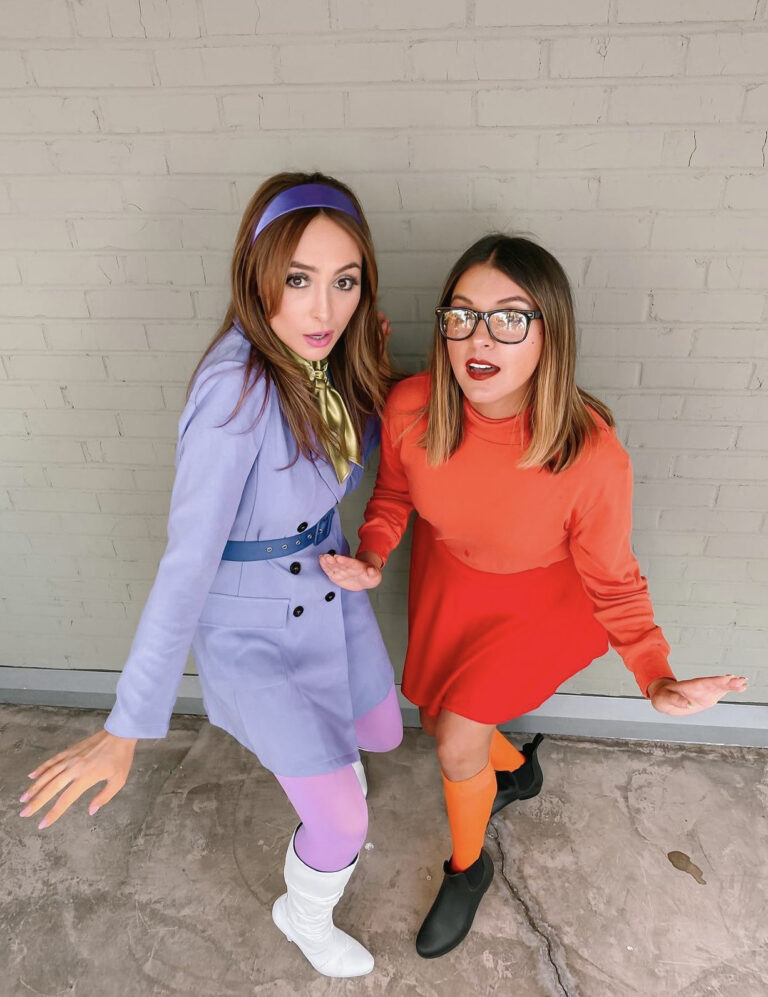 Daphne and Velma from Scooby Doo