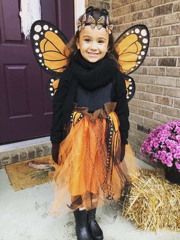 Monarch Butterfly Cute Costume