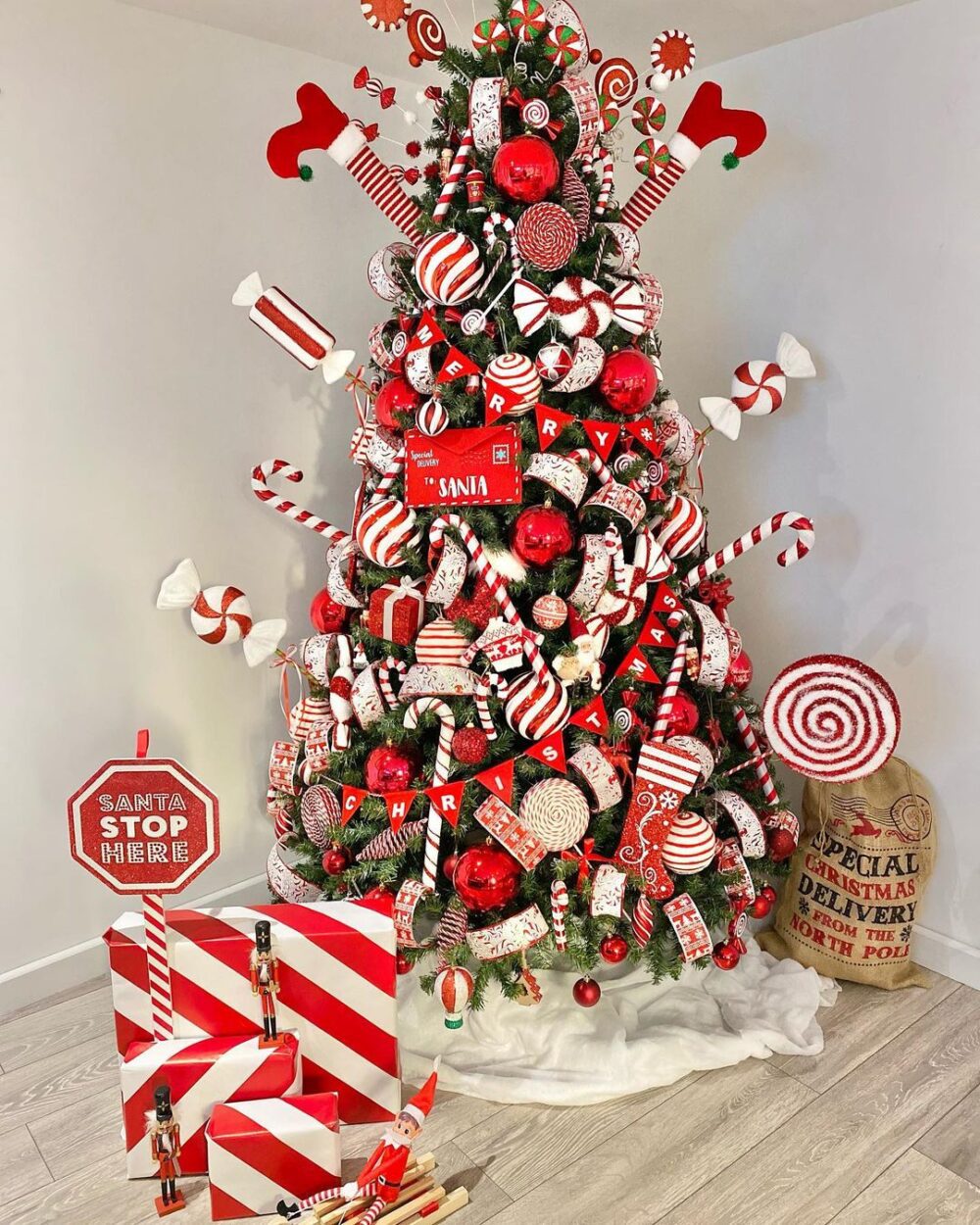 Candy Cane Christmas Tree Ideas