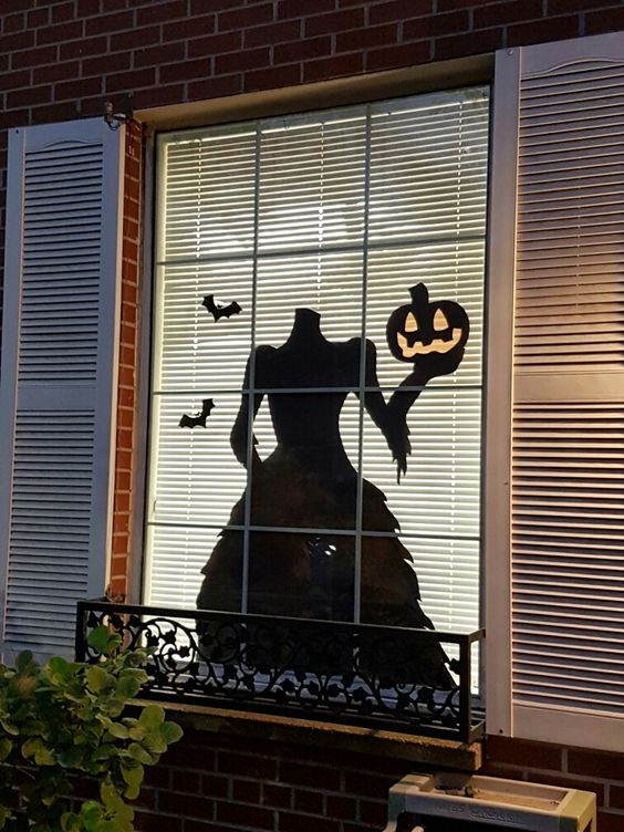 Halloween Window Sign