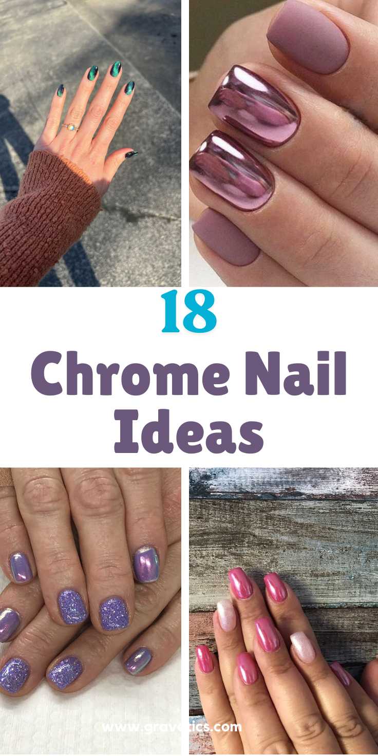 Exciting Chrome Nail Ideas