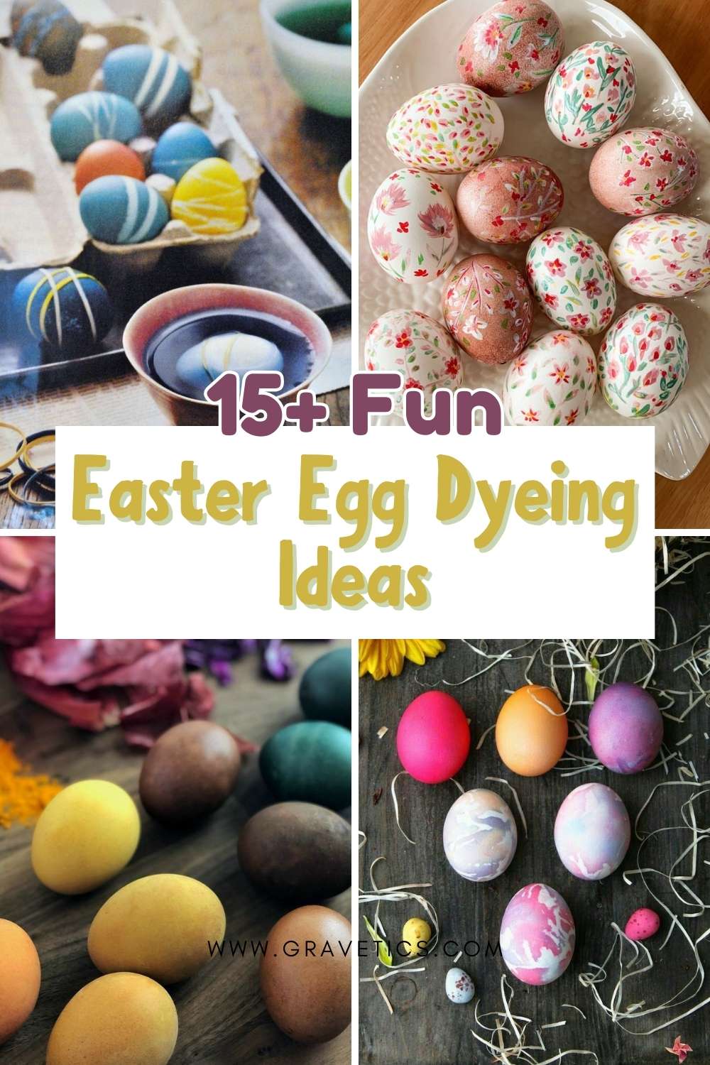 Easter Egg Dyeing Ideas