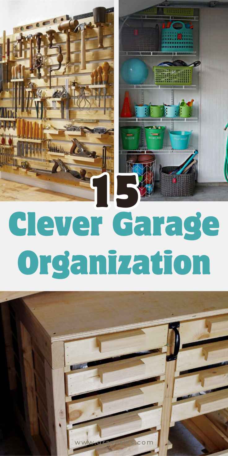 Clever Garage Organization