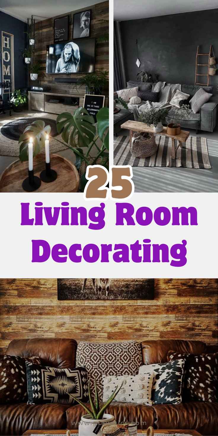 Rustic Living Room Decorating Ideas