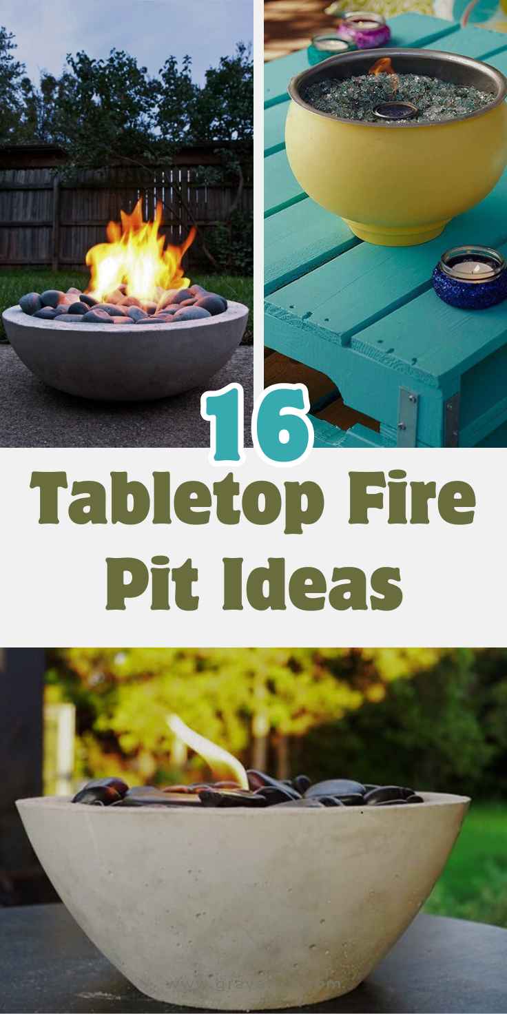 Tabletop Fire Pit Ideas