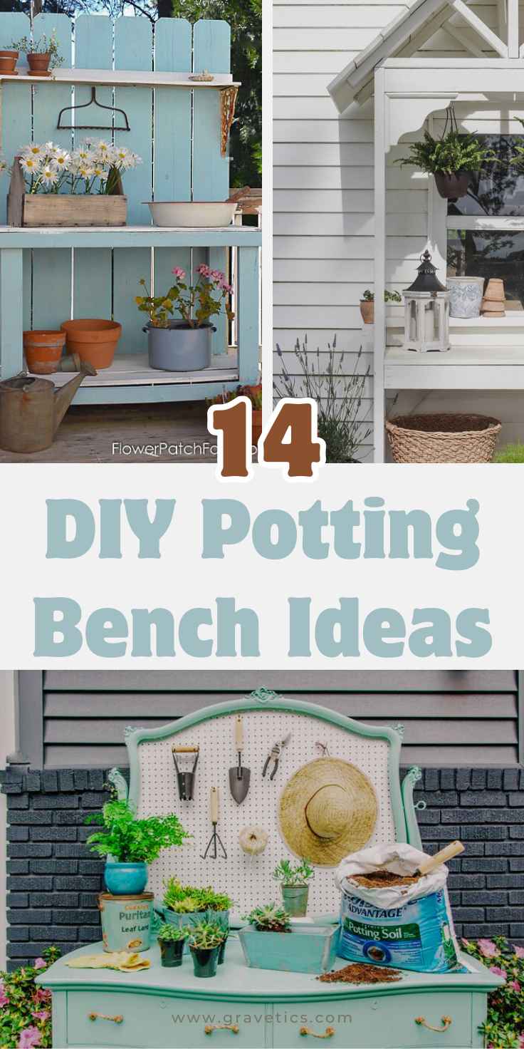 DIY Potting Bench Ideas