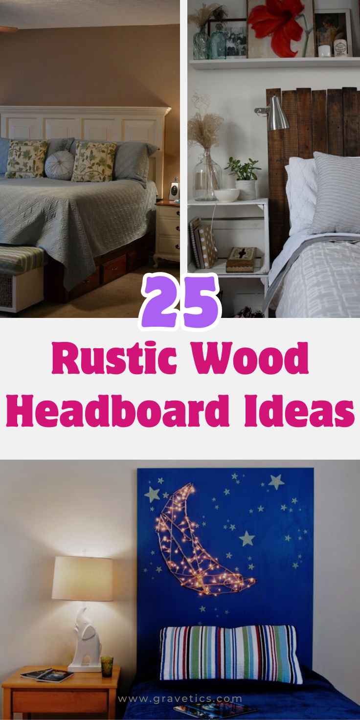 Rustic Wood Headboard Ideas