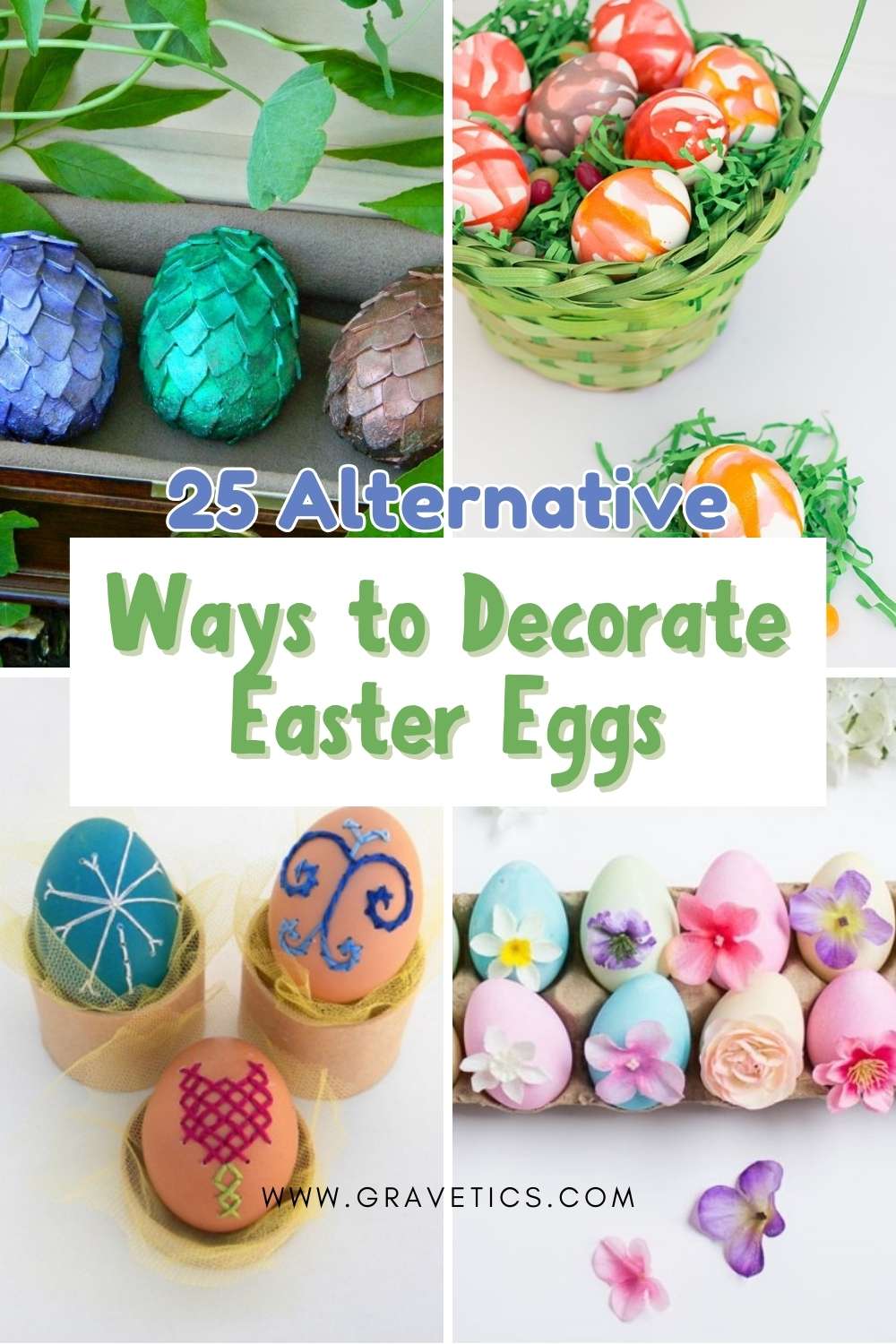 Ways to Decorate Easter Eggs