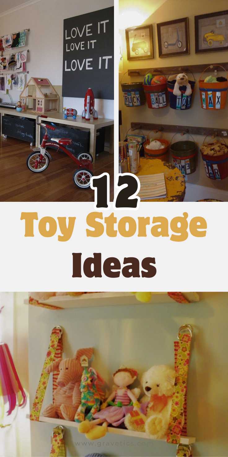 Toy Storage Ideas