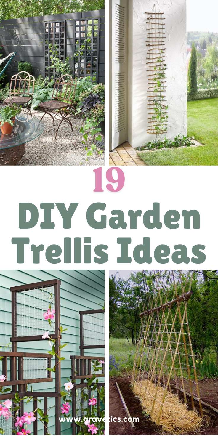 DIY Garden Trellis Ideas