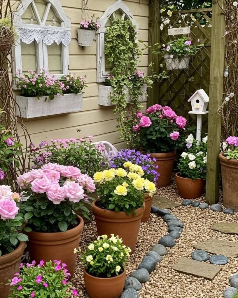 15 French Cottage Garden Ideas: Create Your Dream Romantic Oasis 14 Honeysuckle on a Trellis
