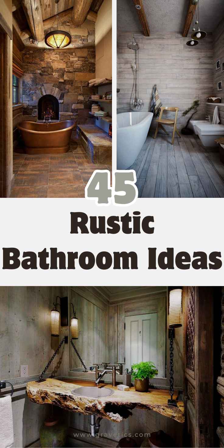 Rustic Bathroom Ideas